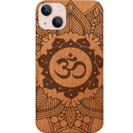 Om Mandala Art - Engraved Phone Case
