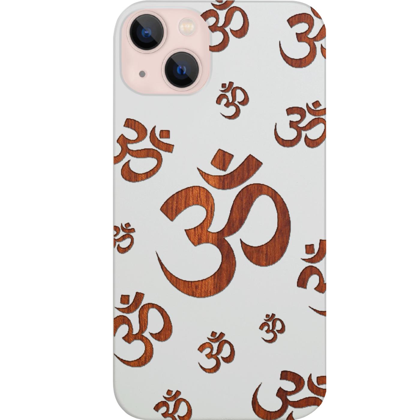 Om Pattern - Engraved Phone Case for iPhone 15/iPhone 15 Plus/iPhone 15 Pro/iPhone 15 Pro Max/iPhone 14/
    iPhone 14 Plus/iPhone 14 Pro/iPhone 14 Pro Max/iPhone 13/iPhone 13 Mini/
    iPhone 13 Pro/iPhone 13 Pro Max/iPhone 12 Mini/iPhone 12/
    iPhone 12 Pro Max/iPhone 11/iPhone 11 Pro/iPhone 11 Pro Max/iPhone X/Xs Universal/iPhone XR/iPhone Xs Max/
    Samsung S23/Samsung S23 Plus/Samsung S23 Ultra/Samsung S22/Samsung S22 Plus/Samsung S22 Ultra/Samsung S21