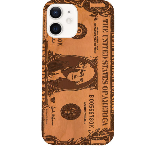 One Dollar Bill - Engraved Phone Case for iPhone 15/iPhone 15 Plus/iPhone 15 Pro/iPhone 15 Pro Max/iPhone 14/
    iPhone 14 Plus/iPhone 14 Pro/iPhone 14 Pro Max/iPhone 13/iPhone 13 Mini/
    iPhone 13 Pro/iPhone 13 Pro Max/iPhone 12 Mini/iPhone 12/
    iPhone 12 Pro Max/iPhone 11/iPhone 11 Pro/iPhone 11 Pro Max/iPhone X/Xs Universal/iPhone XR/iPhone Xs Max/
    Samsung S23/Samsung S23 Plus/Samsung S23 Ultra/Samsung S22/Samsung S22 Plus/Samsung S22 Ultra/Samsung S21