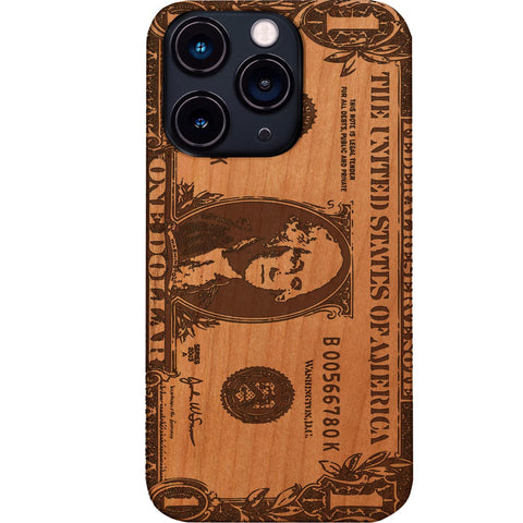 One Dollar Bill - Engraved Phone Case for iPhone 15/iPhone 15 Plus/iPhone 15 Pro/iPhone 15 Pro Max/iPhone 14/
    iPhone 14 Plus/iPhone 14 Pro/iPhone 14 Pro Max/iPhone 13/iPhone 13 Mini/
    iPhone 13 Pro/iPhone 13 Pro Max/iPhone 12 Mini/iPhone 12/
    iPhone 12 Pro Max/iPhone 11/iPhone 11 Pro/iPhone 11 Pro Max/iPhone X/Xs Universal/iPhone XR/iPhone Xs Max/
    Samsung S23/Samsung S23 Plus/Samsung S23 Ultra/Samsung S22/Samsung S22 Plus/Samsung S22 Ultra/Samsung S21