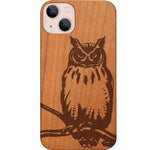 Owl 1 - Engraved Phone Case