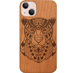 Panther Face - Engraved Phone Case