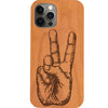 Peace Hand - Engraved Phone Case for iPhone 15/iPhone 15 Plus/iPhone 15 Pro/iPhone 15 Pro Max/iPhone 14/
    iPhone 14 Plus/iPhone 14 Pro/iPhone 14 Pro Max/iPhone 13/iPhone 13 Mini/
    iPhone 13 Pro/iPhone 13 Pro Max/iPhone 12 Mini/iPhone 12/
    iPhone 12 Pro Max/iPhone 11/iPhone 11 Pro/iPhone 11 Pro Max/iPhone X/Xs Universal/iPhone XR/iPhone Xs Max/
    Samsung S23/Samsung S23 Plus/Samsung S23 Ultra/Samsung S22/Samsung S22 Plus/Samsung S22 Ultra/Samsung S21