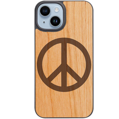 Peace - Engraved Phone Case