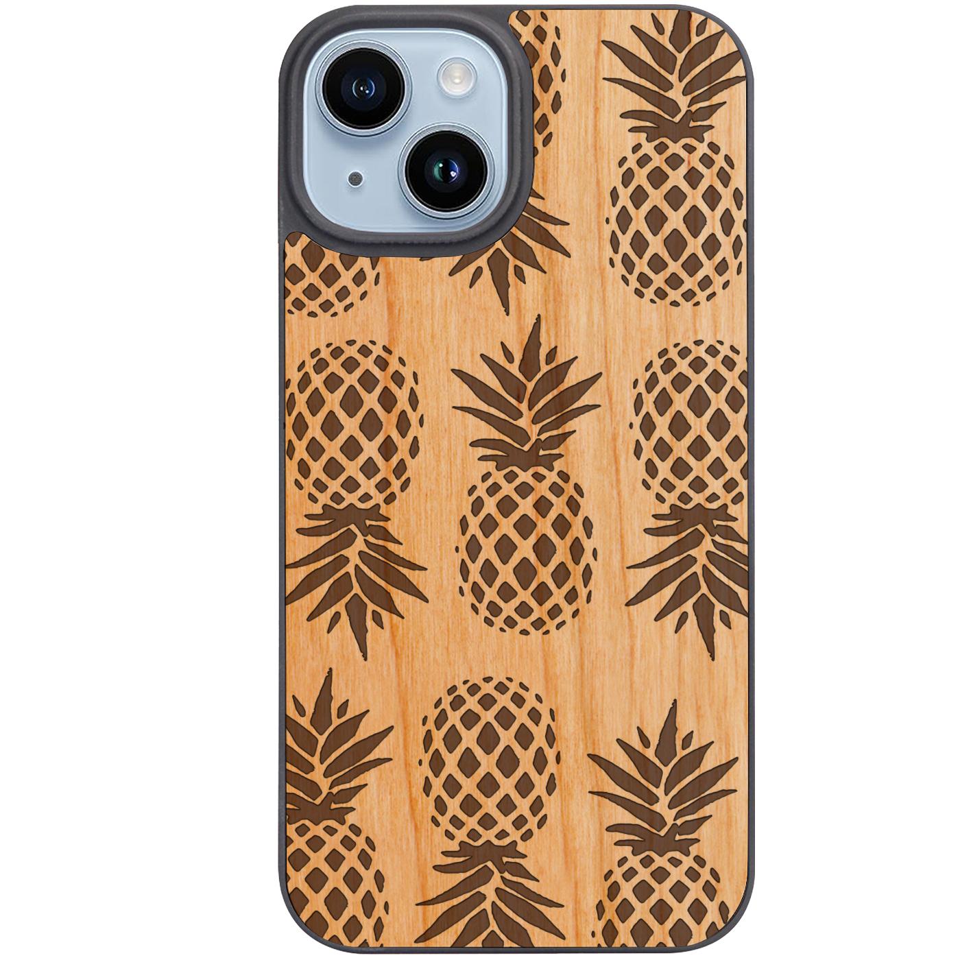 Pineapple Bonanza - Engraved Phone Case