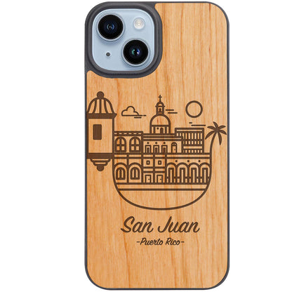 Puerto Rico San Juan- Engraved Phone Case