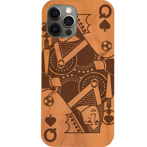 Queen Of Spades - Engraved Phone Case for iPhone 15/iPhone 15 Plus/iPhone 15 Pro/iPhone 15 Pro Max/iPhone 14/
    iPhone 14 Plus/iPhone 14 Pro/iPhone 14 Pro Max/iPhone 13/iPhone 13 Mini/
    iPhone 13 Pro/iPhone 13 Pro Max/iPhone 12 Mini/iPhone 12/
    iPhone 12 Pro Max/iPhone 11/iPhone 11 Pro/iPhone 11 Pro Max/iPhone X/Xs Universal/iPhone XR/iPhone Xs Max/
    Samsung S23/Samsung S23 Plus/Samsung S23 Ultra/Samsung S22/Samsung S22 Plus/Samsung S22 Ultra/Samsung S21