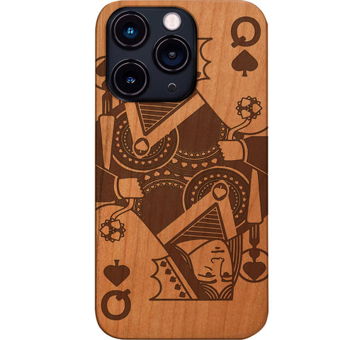 Queen Of Spades - Engraved Phone Case for iPhone 15/iPhone 15 Plus/iPhone 15 Pro/iPhone 15 Pro Max/iPhone 14/
    iPhone 14 Plus/iPhone 14 Pro/iPhone 14 Pro Max/iPhone 13/iPhone 13 Mini/
    iPhone 13 Pro/iPhone 13 Pro Max/iPhone 12 Mini/iPhone 12/
    iPhone 12 Pro Max/iPhone 11/iPhone 11 Pro/iPhone 11 Pro Max/iPhone X/Xs Universal/iPhone XR/iPhone Xs Max/
    Samsung S23/Samsung S23 Plus/Samsung S23 Ultra/Samsung S22/Samsung S22 Plus/Samsung S22 Ultra/Samsung S21