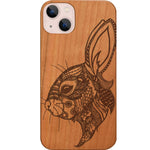 Rabbit Head - Engraved Phone Case