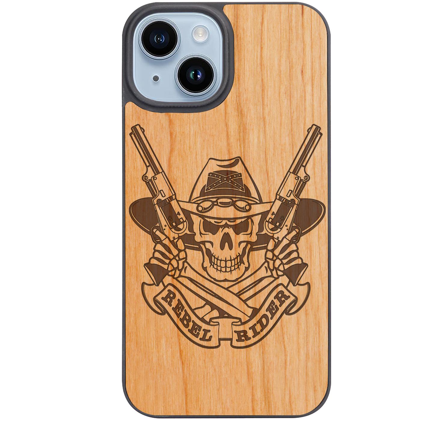 Rebel Rider - Engraved Phone Case