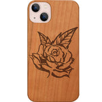 Rose 2 - Engraved Phone Case