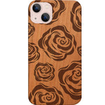 Rose Pattern - Engraved Phone Case