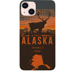 State Alaska - UV Color Printed Phone Case