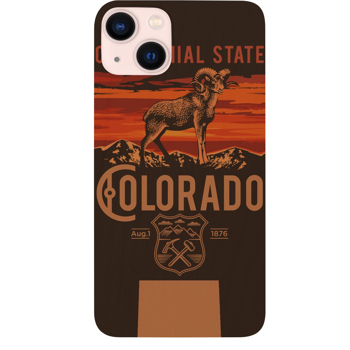 State Colorado - UV Color Printed Phone Case for iPhone 15/iPhone 15 Plus/iPhone 15 Pro/iPhone 15 Pro Max/iPhone 14/
    iPhone 14 Plus/iPhone 14 Pro/iPhone 14 Pro Max/iPhone 13/iPhone 13 Mini/
    iPhone 13 Pro/iPhone 13 Pro Max/iPhone 12 Mini/iPhone 12/
    iPhone 12 Pro Max/iPhone 11/iPhone 11 Pro/iPhone 11 Pro Max/iPhone X/Xs Universal/iPhone XR/iPhone Xs Max/
    Samsung S23/Samsung S23 Plus/Samsung S23 Ultra/Samsung S22/Samsung S22 Plus/Samsung S22 Ultra/Samsung S21