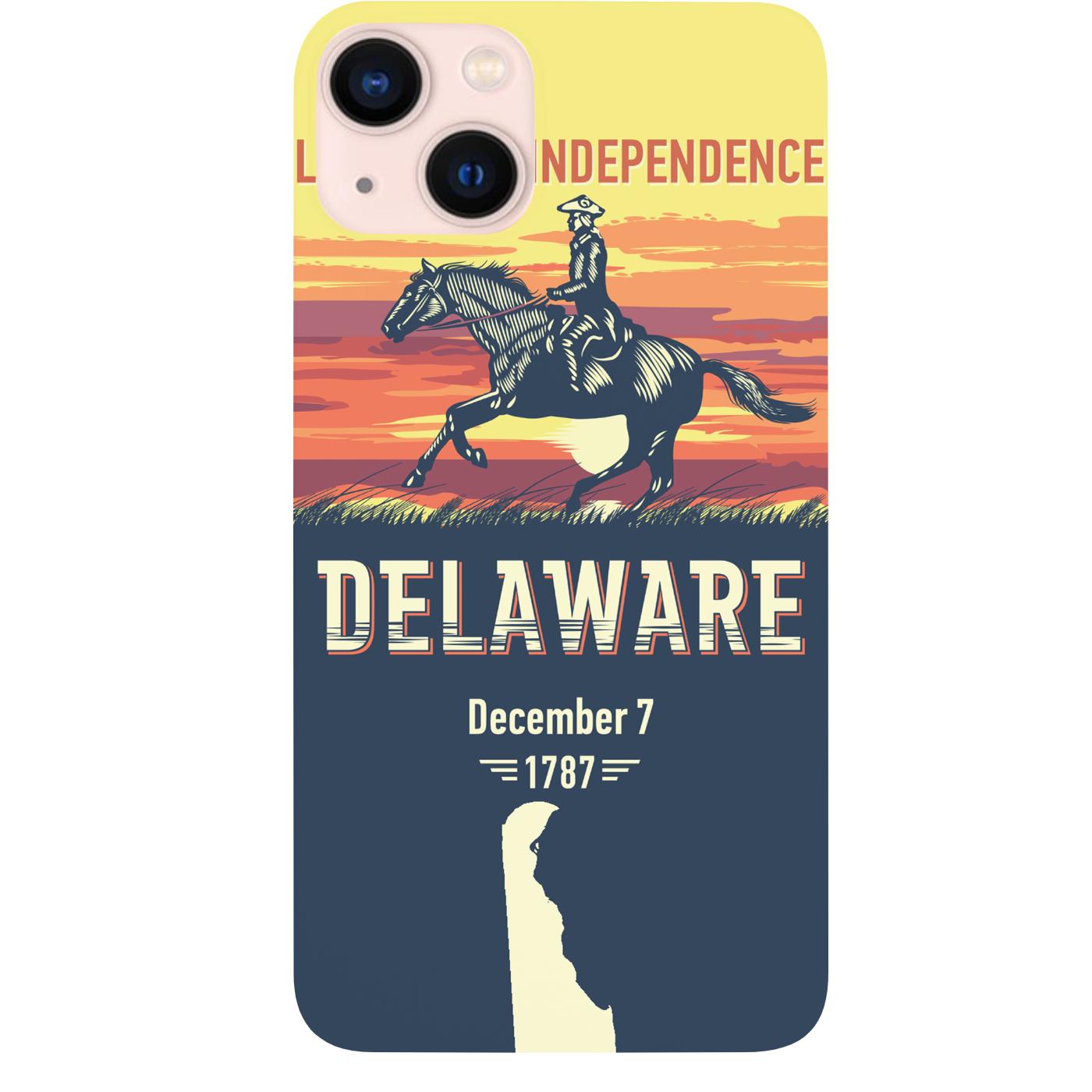 State Delaware - UV Color Printed Phone Case for iPhone 15/iPhone 15 Plus/iPhone 15 Pro/iPhone 15 Pro Max/iPhone 14/
    iPhone 14 Plus/iPhone 14 Pro/iPhone 14 Pro Max/iPhone 13/iPhone 13 Mini/
    iPhone 13 Pro/iPhone 13 Pro Max/iPhone 12 Mini/iPhone 12/
    iPhone 12 Pro Max/iPhone 11/iPhone 11 Pro/iPhone 11 Pro Max/iPhone X/Xs Universal/iPhone XR/iPhone Xs Max/
    Samsung S23/Samsung S23 Plus/Samsung S23 Ultra/Samsung S22/Samsung S22 Plus/Samsung S22 Ultra/Samsung S21