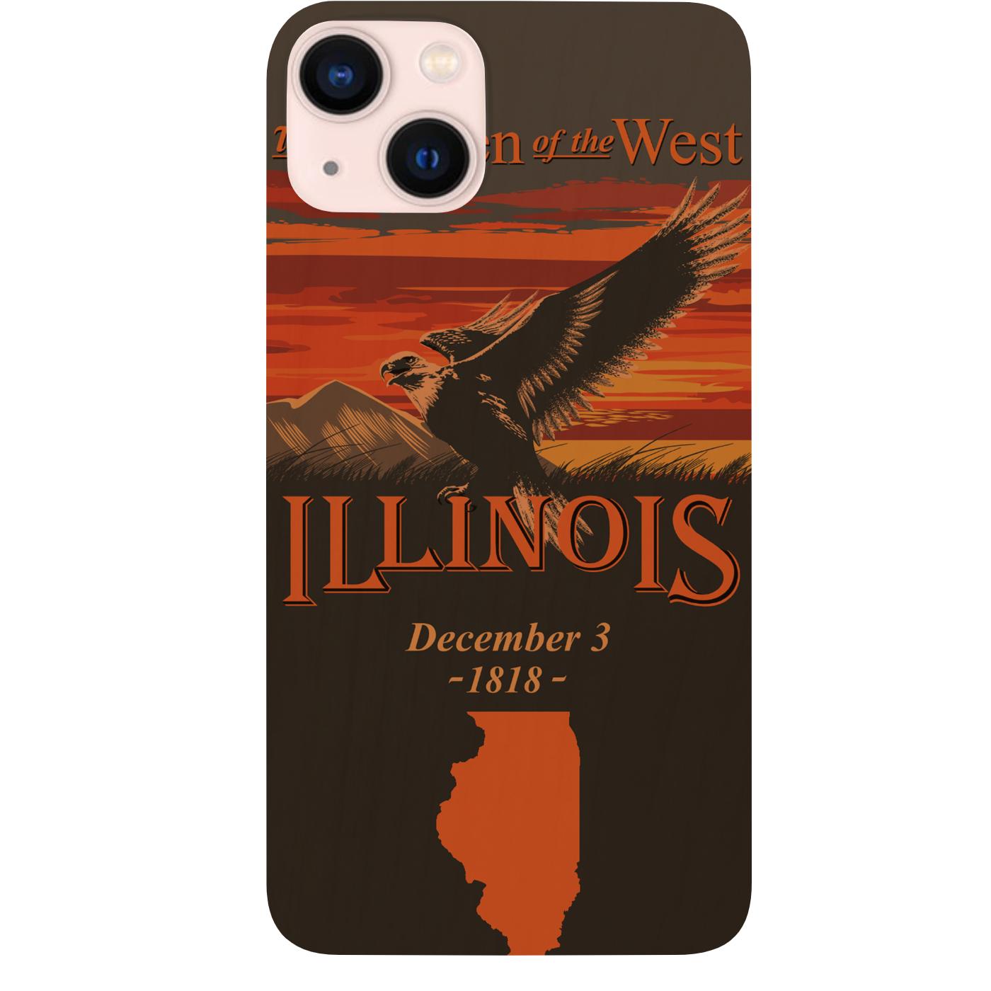 State Illinois - UV Color Printed Phone Case