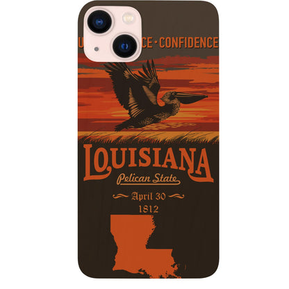 State Louisiana - UV Color Printed Phone Case for iPhone 15/iPhone 15 Plus/iPhone 15 Pro/iPhone 15 Pro Max/iPhone 14/
    iPhone 14 Plus/iPhone 14 Pro/iPhone 14 Pro Max/iPhone 13/iPhone 13 Mini/
    iPhone 13 Pro/iPhone 13 Pro Max/iPhone 12 Mini/iPhone 12/
    iPhone 12 Pro Max/iPhone 11/iPhone 11 Pro/iPhone 11 Pro Max/iPhone X/Xs Universal/iPhone XR/iPhone Xs Max/
    Samsung S23/Samsung S23 Plus/Samsung S23 Ultra/Samsung S22/Samsung S22 Plus/Samsung S22 Ultra/Samsung S21