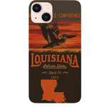 State Louisiana - UV Color Printed Phone Case