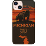State Michigan - UV Color Printed Phone Case