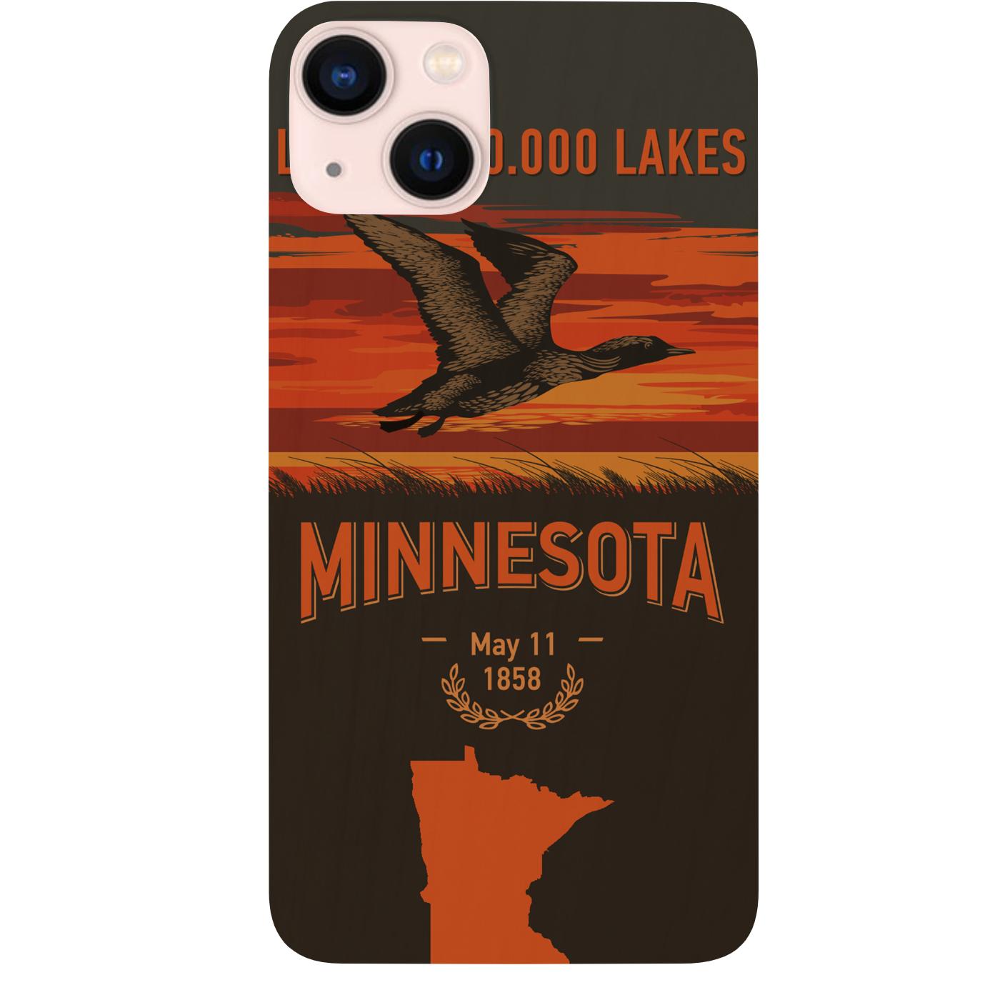 State Minnesota - UV Color Printed Phone Case
