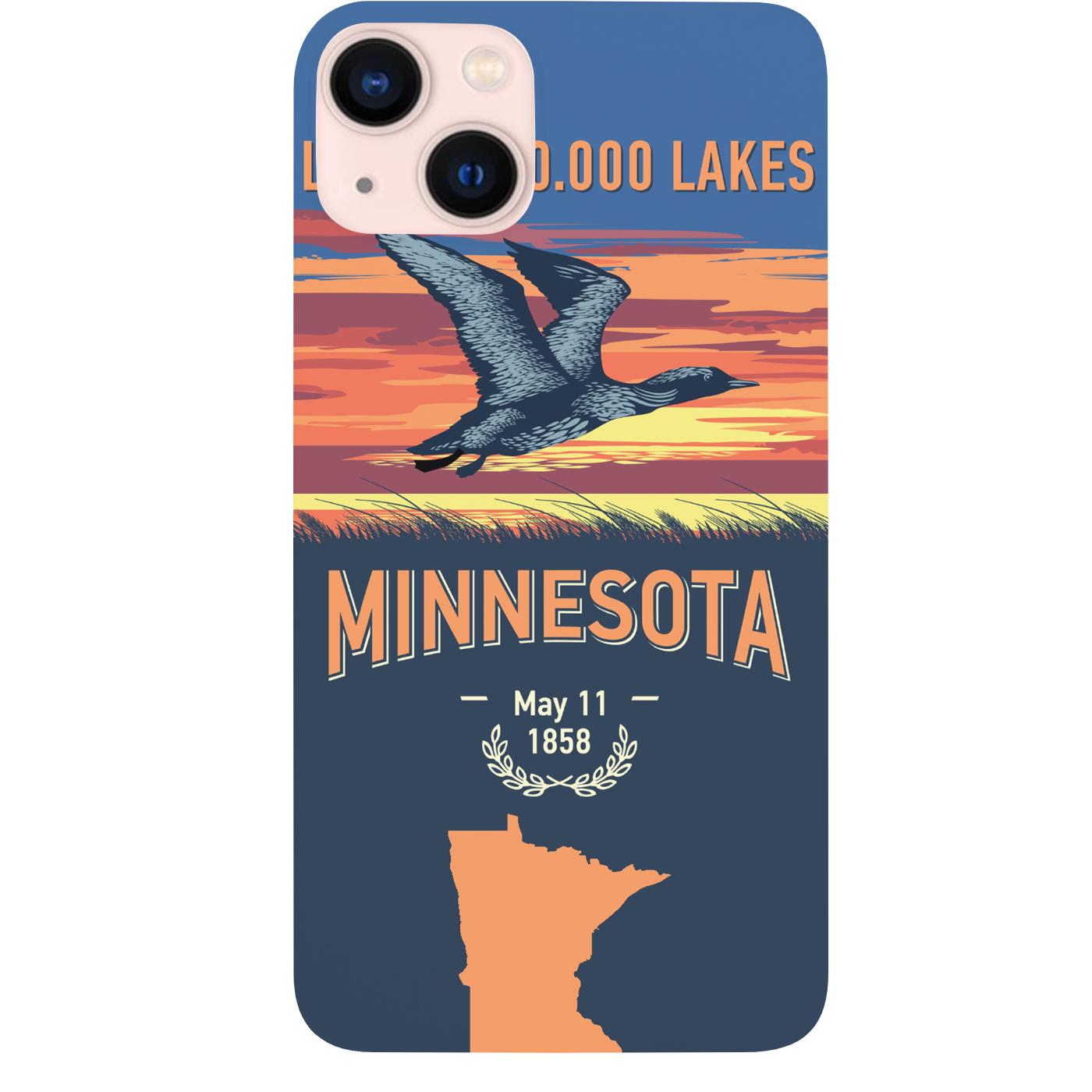 State Minnesota - UV Color Printed Phone Case
