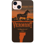 State Vermont - UV Color Printed Phone Case