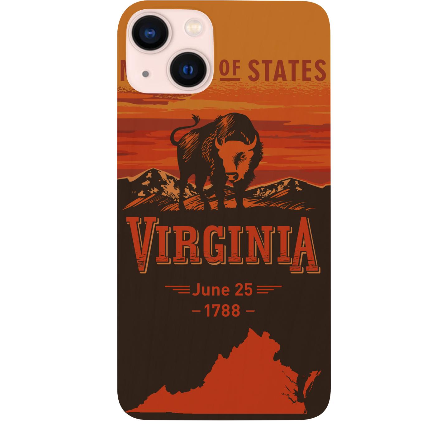 State Virginia - UV Color Printed Phone Case for iPhone 15/iPhone 15 Plus/iPhone 15 Pro/iPhone 15 Pro Max/iPhone 14/
    iPhone 14 Plus/iPhone 14 Pro/iPhone 14 Pro Max/iPhone 13/iPhone 13 Mini/
    iPhone 13 Pro/iPhone 13 Pro Max/iPhone 12 Mini/iPhone 12/
    iPhone 12 Pro Max/iPhone 11/iPhone 11 Pro/iPhone 11 Pro Max/iPhone X/Xs Universal/iPhone XR/iPhone Xs Max/
    Samsung S23/Samsung S23 Plus/Samsung S23 Ultra/Samsung S22/Samsung S22 Plus/Samsung S22 Ultra/Samsung S21