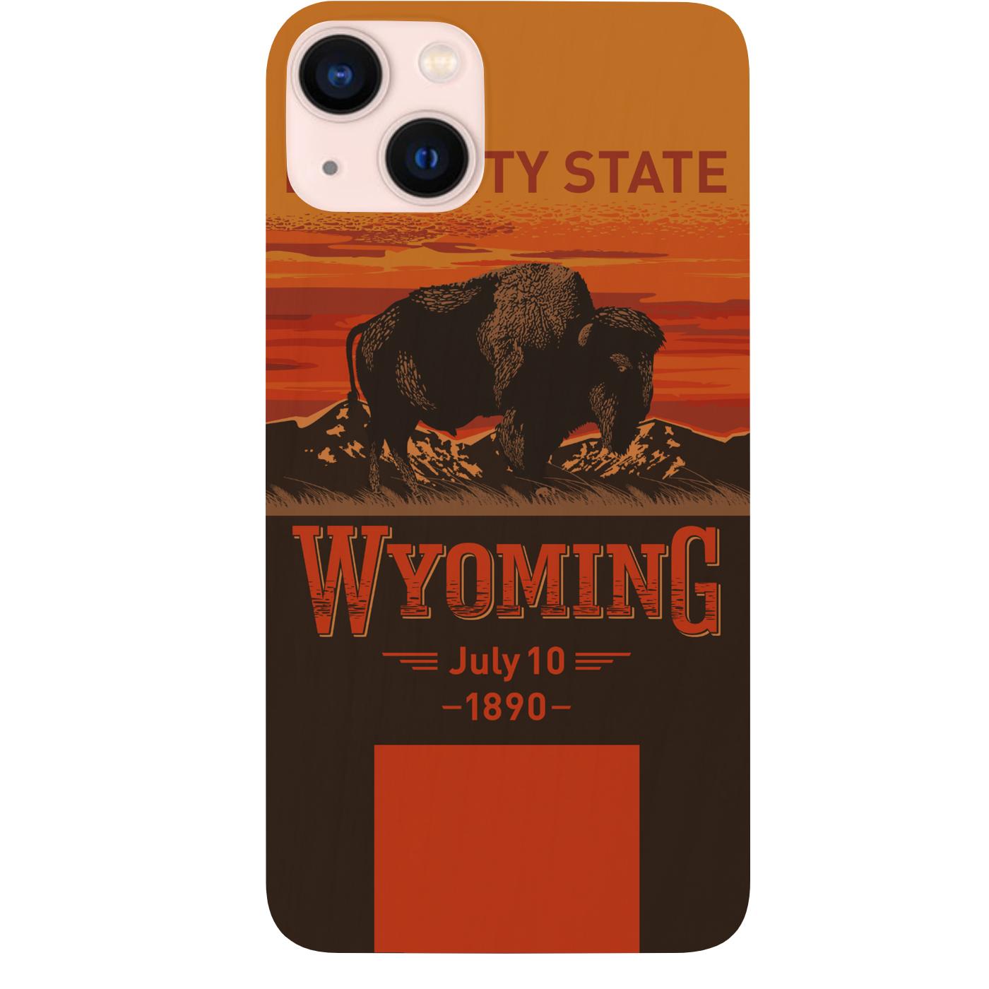State Wyoming - UV Color Printed Phone Case for iPhone 15/iPhone 15 Plus/iPhone 15 Pro/iPhone 15 Pro Max/iPhone 14/
    iPhone 14 Plus/iPhone 14 Pro/iPhone 14 Pro Max/iPhone 13/iPhone 13 Mini/
    iPhone 13 Pro/iPhone 13 Pro Max/iPhone 12 Mini/iPhone 12/
    iPhone 12 Pro Max/iPhone 11/iPhone 11 Pro/iPhone 11 Pro Max/iPhone X/Xs Universal/iPhone XR/iPhone Xs Max/
    Samsung S23/Samsung S23 Plus/Samsung S23 Ultra/Samsung S22/Samsung S22 Plus/Samsung S22 Ultra/Samsung S21
