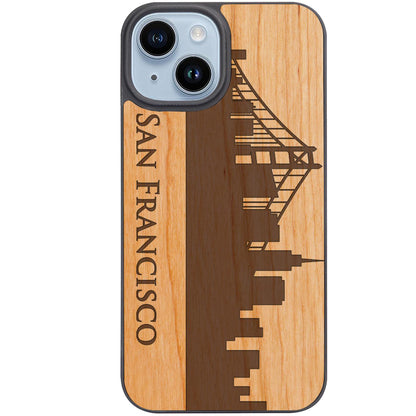 San Francisco - Engraved Phone Case