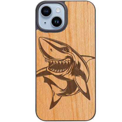 Shark - Engraved Phone Case