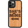 She's Mine - Engraved Phone Case for iPhone 15/iPhone 15 Plus/iPhone 15 Pro/iPhone 15 Pro Max/iPhone 14/
    iPhone 14 Plus/iPhone 14 Pro/iPhone 14 Pro Max/iPhone 13/iPhone 13 Mini/
    iPhone 13 Pro/iPhone 13 Pro Max/iPhone 12 Mini/iPhone 12/
    iPhone 12 Pro Max/iPhone 11/iPhone 11 Pro/iPhone 11 Pro Max/iPhone X/Xs Universal/iPhone XR/iPhone Xs Max/
    Samsung S23/Samsung S23 Plus/Samsung S23 Ultra/Samsung S22/Samsung S22 Plus/Samsung S22 Ultra/Samsung S21