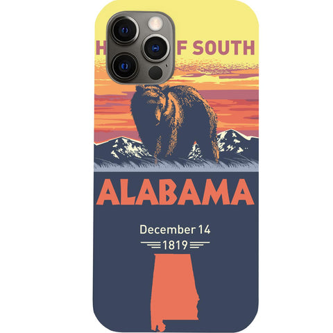 State Alabama - UV Color Printed Phone Case for iPhone 15/iPhone 15 Plus/iPhone 15 Pro/iPhone 15 Pro Max/iPhone 14/
    iPhone 14 Plus/iPhone 14 Pro/iPhone 14 Pro Max/iPhone 13/iPhone 13 Mini/
    iPhone 13 Pro/iPhone 13 Pro Max/iPhone 12 Mini/iPhone 12/
    iPhone 12 Pro Max/iPhone 11/iPhone 11 Pro/iPhone 11 Pro Max/iPhone X/Xs Universal/iPhone XR/iPhone Xs Max/
    Samsung S23/Samsung S23 Plus/Samsung S23 Ultra/Samsung S22/Samsung S22 Plus/Samsung S22 Ultra/Samsung S21