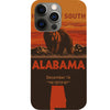 State Alabama - UV Color Printed Phone Case for iPhone 15/iPhone 15 Plus/iPhone 15 Pro/iPhone 15 Pro Max/iPhone 14/
    iPhone 14 Plus/iPhone 14 Pro/iPhone 14 Pro Max/iPhone 13/iPhone 13 Mini/
    iPhone 13 Pro/iPhone 13 Pro Max/iPhone 12 Mini/iPhone 12/
    iPhone 12 Pro Max/iPhone 11/iPhone 11 Pro/iPhone 11 Pro Max/iPhone X/Xs Universal/iPhone XR/iPhone Xs Max/
    Samsung S23/Samsung S23 Plus/Samsung S23 Ultra/Samsung S22/Samsung S22 Plus/Samsung S22 Ultra/Samsung S21