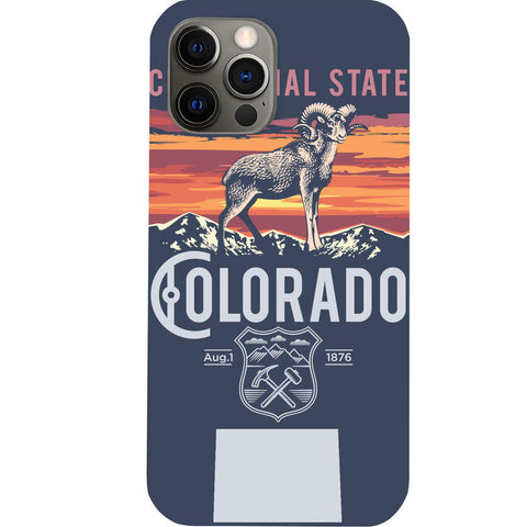 State Colorado - UV Color Printed Phone Case for iPhone 15/iPhone 15 Plus/iPhone 15 Pro/iPhone 15 Pro Max/iPhone 14/
    iPhone 14 Plus/iPhone 14 Pro/iPhone 14 Pro Max/iPhone 13/iPhone 13 Mini/
    iPhone 13 Pro/iPhone 13 Pro Max/iPhone 12 Mini/iPhone 12/
    iPhone 12 Pro Max/iPhone 11/iPhone 11 Pro/iPhone 11 Pro Max/iPhone X/Xs Universal/iPhone XR/iPhone Xs Max/
    Samsung S23/Samsung S23 Plus/Samsung S23 Ultra/Samsung S22/Samsung S22 Plus/Samsung S22 Ultra/Samsung S21