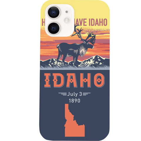 State Idaho - UV Color Printed Phone Case for iPhone 15/iPhone 15 Plus/iPhone 15 Pro/iPhone 15 Pro Max/iPhone 14/
    iPhone 14 Plus/iPhone 14 Pro/iPhone 14 Pro Max/iPhone 13/iPhone 13 Mini/
    iPhone 13 Pro/iPhone 13 Pro Max/iPhone 12 Mini/iPhone 12/
    iPhone 12 Pro Max/iPhone 11/iPhone 11 Pro/iPhone 11 Pro Max/iPhone X/Xs Universal/iPhone XR/iPhone Xs Max/
    Samsung S23/Samsung S23 Plus/Samsung S23 Ultra/Samsung S22/Samsung S22 Plus/Samsung S22 Ultra/Samsung S21