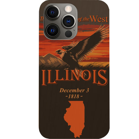 State Illinois - UV Color Printed Phone Case for iPhone 15/iPhone 15 Plus/iPhone 15 Pro/iPhone 15 Pro Max/iPhone 14/
    iPhone 14 Plus/iPhone 14 Pro/iPhone 14 Pro Max/iPhone 13/iPhone 13 Mini/
    iPhone 13 Pro/iPhone 13 Pro Max/iPhone 12 Mini/iPhone 12/
    iPhone 12 Pro Max/iPhone 11/iPhone 11 Pro/iPhone 11 Pro Max/iPhone X/Xs Universal/iPhone XR/iPhone Xs Max/
    Samsung S23/Samsung S23 Plus/Samsung S23 Ultra/Samsung S22/Samsung S22 Plus/Samsung S22 Ultra/Samsung S21