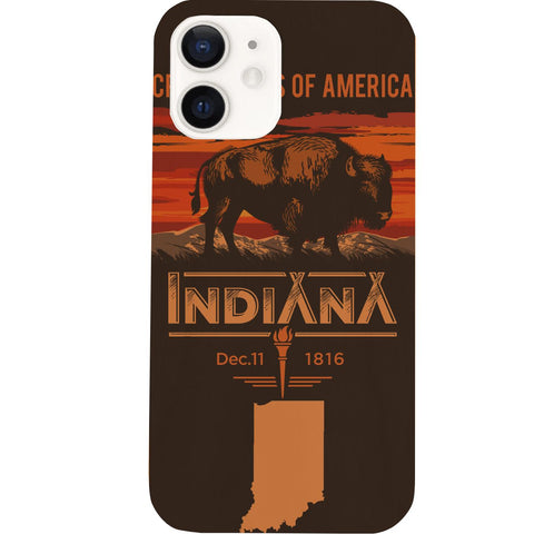 State Indiana - UV Color Printed Phone Case for iPhone 15/iPhone 15 Plus/iPhone 15 Pro/iPhone 15 Pro Max/iPhone 14/
    iPhone 14 Plus/iPhone 14 Pro/iPhone 14 Pro Max/iPhone 13/iPhone 13 Mini/
    iPhone 13 Pro/iPhone 13 Pro Max/iPhone 12 Mini/iPhone 12/
    iPhone 12 Pro Max/iPhone 11/iPhone 11 Pro/iPhone 11 Pro Max/iPhone X/Xs Universal/iPhone XR/iPhone Xs Max/
    Samsung S23/Samsung S23 Plus/Samsung S23 Ultra/Samsung S22/Samsung S22 Plus/Samsung S22 Ultra/Samsung S21