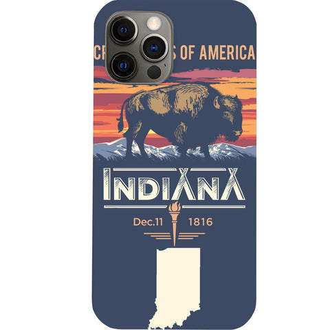 State Indiana - UV Color Printed Phone Case for iPhone 15/iPhone 15 Plus/iPhone 15 Pro/iPhone 15 Pro Max/iPhone 14/
    iPhone 14 Plus/iPhone 14 Pro/iPhone 14 Pro Max/iPhone 13/iPhone 13 Mini/
    iPhone 13 Pro/iPhone 13 Pro Max/iPhone 12 Mini/iPhone 12/
    iPhone 12 Pro Max/iPhone 11/iPhone 11 Pro/iPhone 11 Pro Max/iPhone X/Xs Universal/iPhone XR/iPhone Xs Max/
    Samsung S23/Samsung S23 Plus/Samsung S23 Ultra/Samsung S22/Samsung S22 Plus/Samsung S22 Ultra/Samsung S21