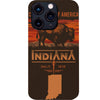 State Indiana - UV Color Printed Phone Case for iPhone 15/iPhone 15 Plus/iPhone 15 Pro/iPhone 15 Pro Max/iPhone 14/
    iPhone 14 Plus/iPhone 14 Pro/iPhone 14 Pro Max/iPhone 13/iPhone 13 Mini/
    iPhone 13 Pro/iPhone 13 Pro Max/iPhone 12 Mini/iPhone 12/
    iPhone 12 Pro Max/iPhone 11/iPhone 11 Pro/iPhone 11 Pro Max/iPhone X/Xs Universal/iPhone XR/iPhone Xs Max/
    Samsung S23/Samsung S23 Plus/Samsung S23 Ultra/Samsung S22/Samsung S22 Plus/Samsung S22 Ultra/Samsung S21