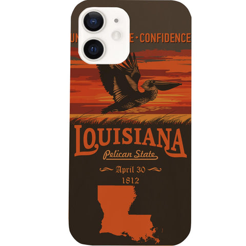 State Louisiana - UV Color Printed Phone Case for iPhone 15/iPhone 15 Plus/iPhone 15 Pro/iPhone 15 Pro Max/iPhone 14/
    iPhone 14 Plus/iPhone 14 Pro/iPhone 14 Pro Max/iPhone 13/iPhone 13 Mini/
    iPhone 13 Pro/iPhone 13 Pro Max/iPhone 12 Mini/iPhone 12/
    iPhone 12 Pro Max/iPhone 11/iPhone 11 Pro/iPhone 11 Pro Max/iPhone X/Xs Universal/iPhone XR/iPhone Xs Max/
    Samsung S23/Samsung S23 Plus/Samsung S23 Ultra/Samsung S22/Samsung S22 Plus/Samsung S22 Ultra/Samsung S21