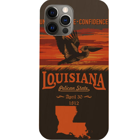 State Louisiana - UV Color Printed Phone Case for iPhone 15/iPhone 15 Plus/iPhone 15 Pro/iPhone 15 Pro Max/iPhone 14/
    iPhone 14 Plus/iPhone 14 Pro/iPhone 14 Pro Max/iPhone 13/iPhone 13 Mini/
    iPhone 13 Pro/iPhone 13 Pro Max/iPhone 12 Mini/iPhone 12/
    iPhone 12 Pro Max/iPhone 11/iPhone 11 Pro/iPhone 11 Pro Max/iPhone X/Xs Universal/iPhone XR/iPhone Xs Max/
    Samsung S23/Samsung S23 Plus/Samsung S23 Ultra/Samsung S22/Samsung S22 Plus/Samsung S22 Ultra/Samsung S21