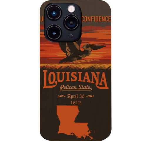 State Louisiana - UV Color Printed Phone Case for iPhone 15/iPhone 15 Plus/iPhone 15 Pro/iPhone 15 Pro Max/iPhone 14/
    iPhone 14 Plus/iPhone 14 Pro/iPhone 14 Pro Max/iPhone 13/iPhone 13 Mini/
    iPhone 13 Pro/iPhone 13 Pro Max/iPhone 12 Mini/iPhone 12/
    iPhone 12 Pro Max/iPhone 11/iPhone 11 Pro/iPhone 11 Pro Max/iPhone X/Xs Universal/iPhone XR/iPhone Xs Max/
    Samsung S23/Samsung S23 Plus/Samsung S23 Ultra/Samsung S22/Samsung S22 Plus/Samsung S22 Ultra/Samsung S21