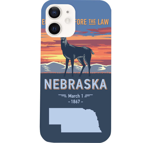 State Nebraska - UV Color Printed Phone Case for iPhone 15/iPhone 15 Plus/iPhone 15 Pro/iPhone 15 Pro Max/iPhone 14/
    iPhone 14 Plus/iPhone 14 Pro/iPhone 14 Pro Max/iPhone 13/iPhone 13 Mini/
    iPhone 13 Pro/iPhone 13 Pro Max/iPhone 12 Mini/iPhone 12/
    iPhone 12 Pro Max/iPhone 11/iPhone 11 Pro/iPhone 11 Pro Max/iPhone X/Xs Universal/iPhone XR/iPhone Xs Max/
    Samsung S23/Samsung S23 Plus/Samsung S23 Ultra/Samsung S22/Samsung S22 Plus/Samsung S22 Ultra/Samsung S21