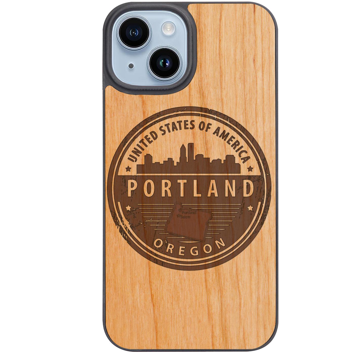 State Oregon 5 - Engraved Phone Case