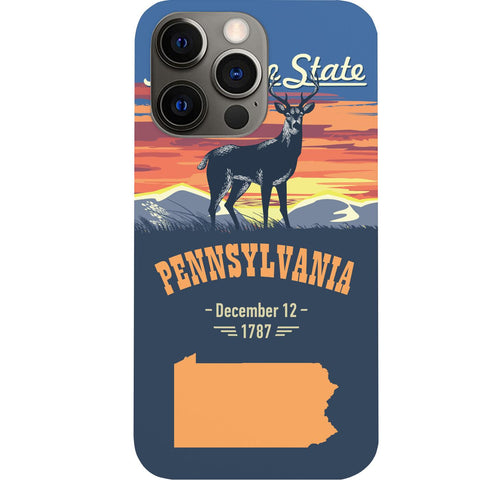 State Pennsylvania - UV Color Printed Phone Case for iPhone 15/iPhone 15 Plus/iPhone 15 Pro/iPhone 15 Pro Max/iPhone 14/
    iPhone 14 Plus/iPhone 14 Pro/iPhone 14 Pro Max/iPhone 13/iPhone 13 Mini/
    iPhone 13 Pro/iPhone 13 Pro Max/iPhone 12 Mini/iPhone 12/
    iPhone 12 Pro Max/iPhone 11/iPhone 11 Pro/iPhone 11 Pro Max/iPhone X/Xs Universal/iPhone XR/iPhone Xs Max/
    Samsung S23/Samsung S23 Plus/Samsung S23 Ultra/Samsung S22/Samsung S22 Plus/Samsung S22 Ultra/Samsung S21