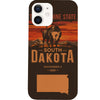 State South Dakota - UV Color Printed Phone Case for iPhone 15/iPhone 15 Plus/iPhone 15 Pro/iPhone 15 Pro Max/iPhone 14/
    iPhone 14 Plus/iPhone 14 Pro/iPhone 14 Pro Max/iPhone 13/iPhone 13 Mini/
    iPhone 13 Pro/iPhone 13 Pro Max/iPhone 12 Mini/iPhone 12/
    iPhone 12 Pro Max/iPhone 11/iPhone 11 Pro/iPhone 11 Pro Max/iPhone X/Xs Universal/iPhone XR/iPhone Xs Max/
    Samsung S23/Samsung S23 Plus/Samsung S23 Ultra/Samsung S22/Samsung S22 Plus/Samsung S22 Ultra/Samsung S21