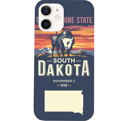 State South Dakota - UV Color Printed Phone Case for iPhone 15/iPhone 15 Plus/iPhone 15 Pro/iPhone 15 Pro Max/iPhone 14/
    iPhone 14 Plus/iPhone 14 Pro/iPhone 14 Pro Max/iPhone 13/iPhone 13 Mini/
    iPhone 13 Pro/iPhone 13 Pro Max/iPhone 12 Mini/iPhone 12/
    iPhone 12 Pro Max/iPhone 11/iPhone 11 Pro/iPhone 11 Pro Max/iPhone X/Xs Universal/iPhone XR/iPhone Xs Max/
    Samsung S23/Samsung S23 Plus/Samsung S23 Ultra/Samsung S22/Samsung S22 Plus/Samsung S22 Ultra/Samsung S21