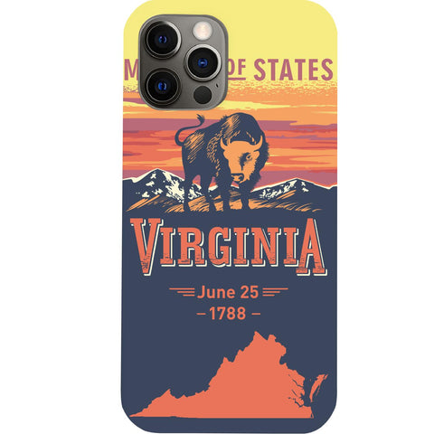 State Virginia - UV Color Printed Phone Case for iPhone 15/iPhone 15 Plus/iPhone 15 Pro/iPhone 15 Pro Max/iPhone 14/
    iPhone 14 Plus/iPhone 14 Pro/iPhone 14 Pro Max/iPhone 13/iPhone 13 Mini/
    iPhone 13 Pro/iPhone 13 Pro Max/iPhone 12 Mini/iPhone 12/
    iPhone 12 Pro Max/iPhone 11/iPhone 11 Pro/iPhone 11 Pro Max/iPhone X/Xs Universal/iPhone XR/iPhone Xs Max/
    Samsung S23/Samsung S23 Plus/Samsung S23 Ultra/Samsung S22/Samsung S22 Plus/Samsung S22 Ultra/Samsung S21