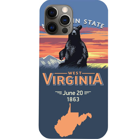 State West Virginia - UV Color Printed Phone Case for iPhone 15/iPhone 15 Plus/iPhone 15 Pro/iPhone 15 Pro Max/iPhone 14/
    iPhone 14 Plus/iPhone 14 Pro/iPhone 14 Pro Max/iPhone 13/iPhone 13 Mini/
    iPhone 13 Pro/iPhone 13 Pro Max/iPhone 12 Mini/iPhone 12/
    iPhone 12 Pro Max/iPhone 11/iPhone 11 Pro/iPhone 11 Pro Max/iPhone X/Xs Universal/iPhone XR/iPhone Xs Max/
    Samsung S23/Samsung S23 Plus/Samsung S23 Ultra/Samsung S22/Samsung S22 Plus/Samsung S22 Ultra/Samsung S21