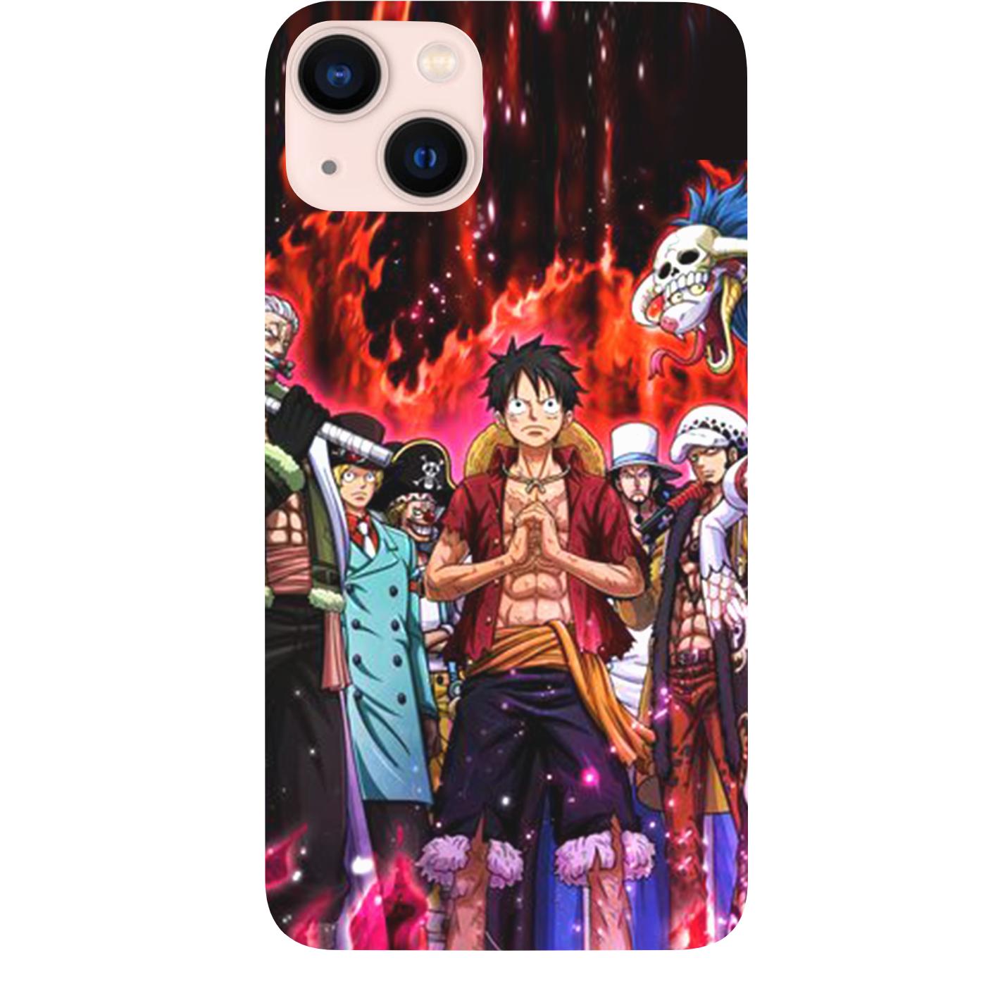 Straw Hat Pirates One Piece UV Color Printed Phone Case